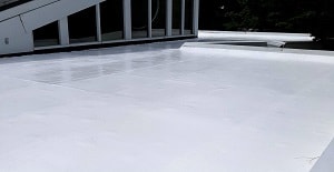 Silicone Roof Coating System by A Call Away Roofing. Job location North Carolina Zip Code 27330