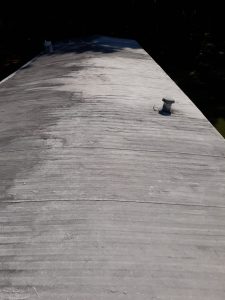 Mobile Home Roof Coating Job